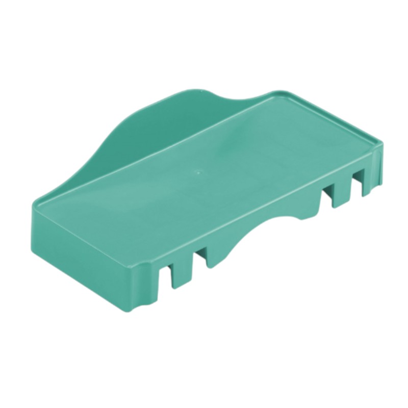 Plateau voor TTS-wagen - Voor zakhouder met rand - Green Line